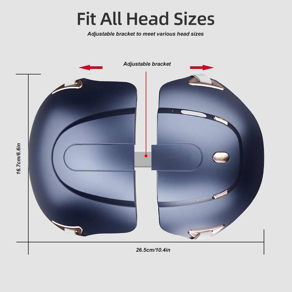 Zonn™ HL800 Graphene Far Infrared Hair Growth Cap with Massage - For Men and Women