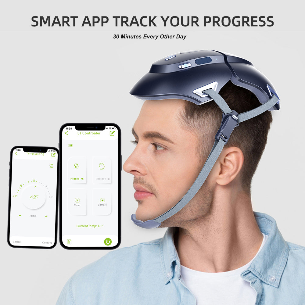 Zonn™ HL800 Graphene Far Infrared Hair Growth Cap with Massage - For Men and Women